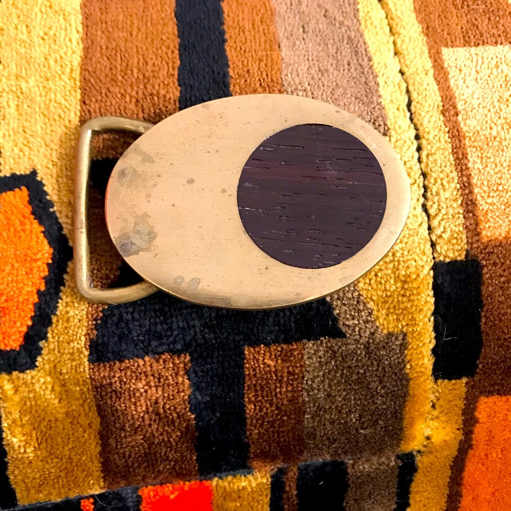 Vintage Brass Belt Buckle